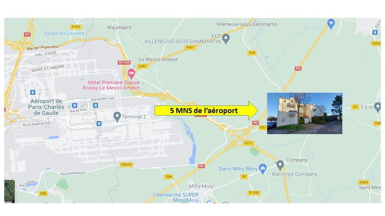 Le Stop n'Go CDG - Airport - Astérix - Paris Thieux  Exterior foto